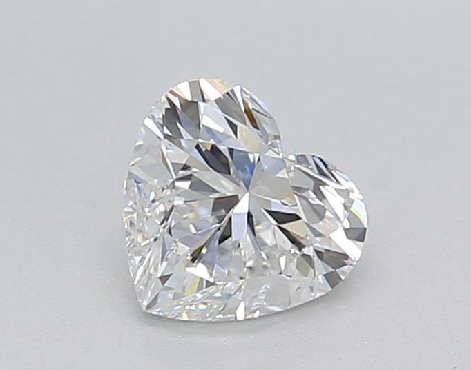 0.59ct D VS2 Rare Carat Ideal Cut Heart Lab Grown Diamond