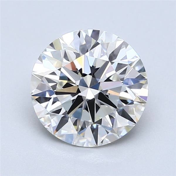 1.98ct I VVS2 Rare Carat Ideal Cut Round Diamond