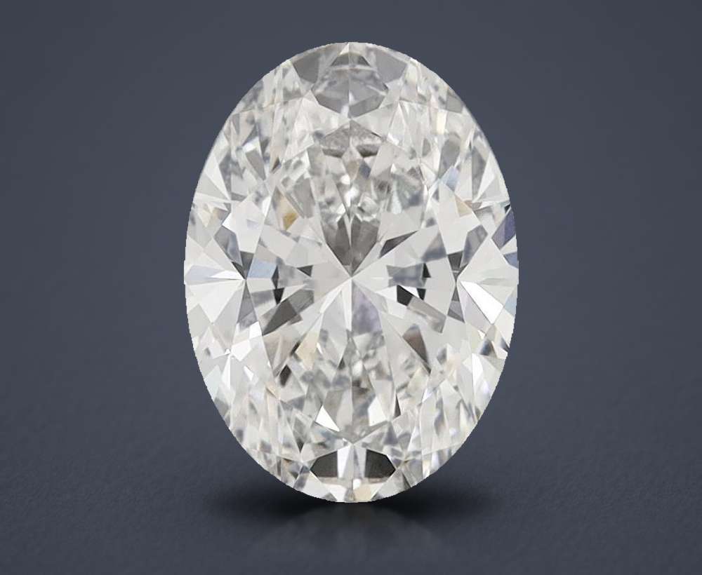 3.22 Carat Oval Lab Diamond