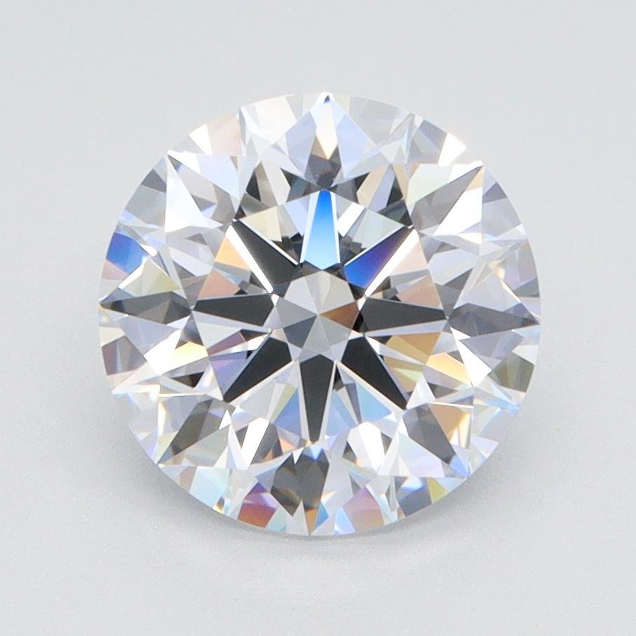 2.41ct E VVS1 Rare Carat Ideal Cut Round Lab Grown Diamond