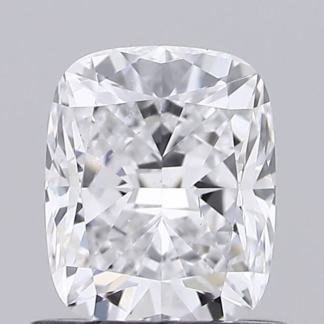 0.90ct D SI1 Very Good Cut Cushion Lab Grown Diamond