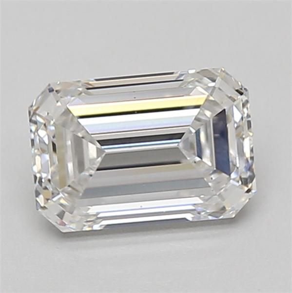 1.74ct D VS1 Excellent Cut Emerald Lab Grown Diamond