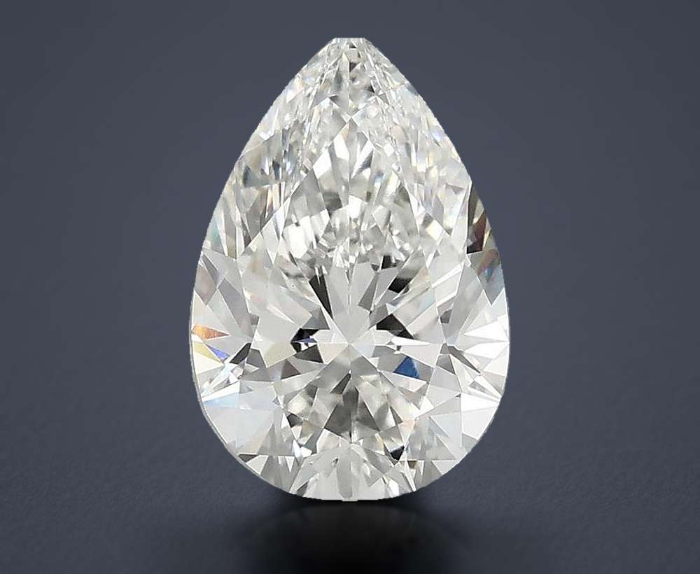 2.00 Carat Pear Lab Diamond