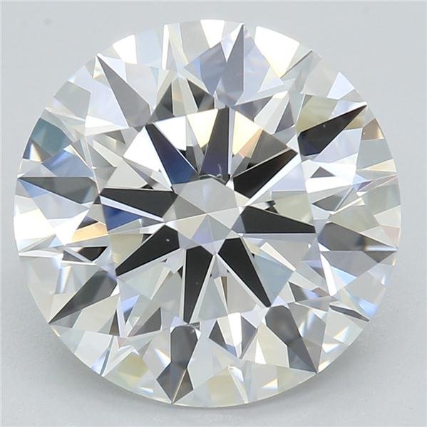 3.48ct G VVS2 Rare Carat Ideal Cut Round Lab Grown Diamond