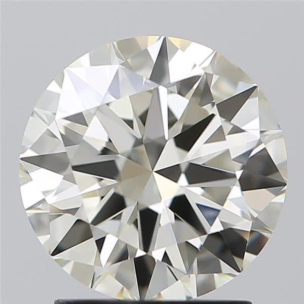 2.01ct K VVS1 Excellent Cut Round Diamond