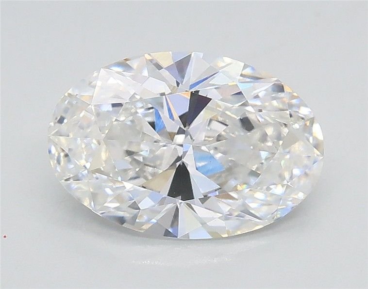 1.54ct D VS1 Rare Carat Ideal Cut Oval Lab Grown Diamond
