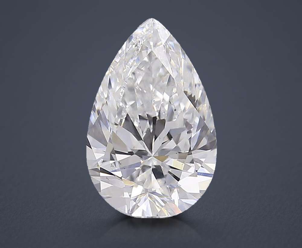 0.83 Carat Pear Lab Diamond