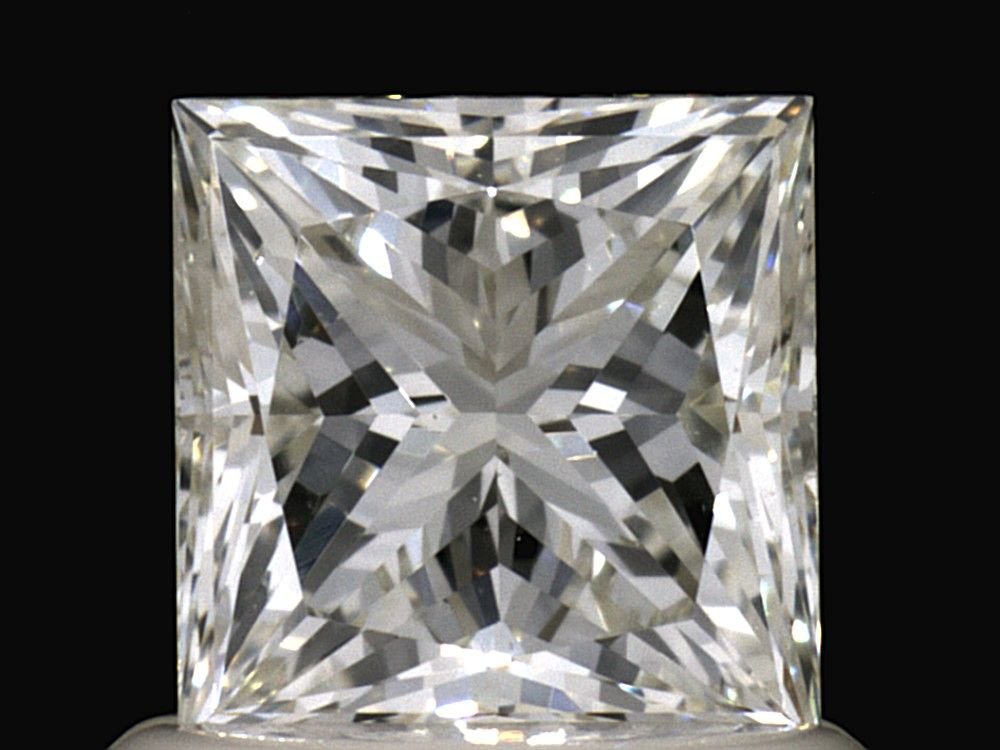 1.06ct K SI1 Very Good Cut Princess Diamond