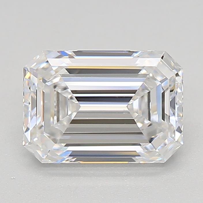 1.06ct D VVS1 Rare Carat Ideal Cut Emerald Lab Grown Diamond