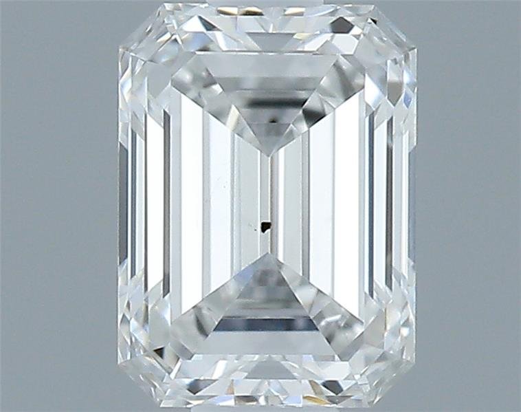 0.33ct E SI2 Rare Carat Ideal Cut Emerald Diamond