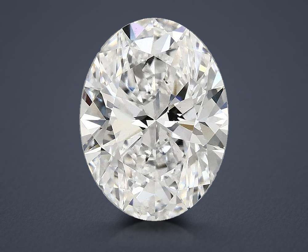 3.00 Carat Oval Lab Diamond