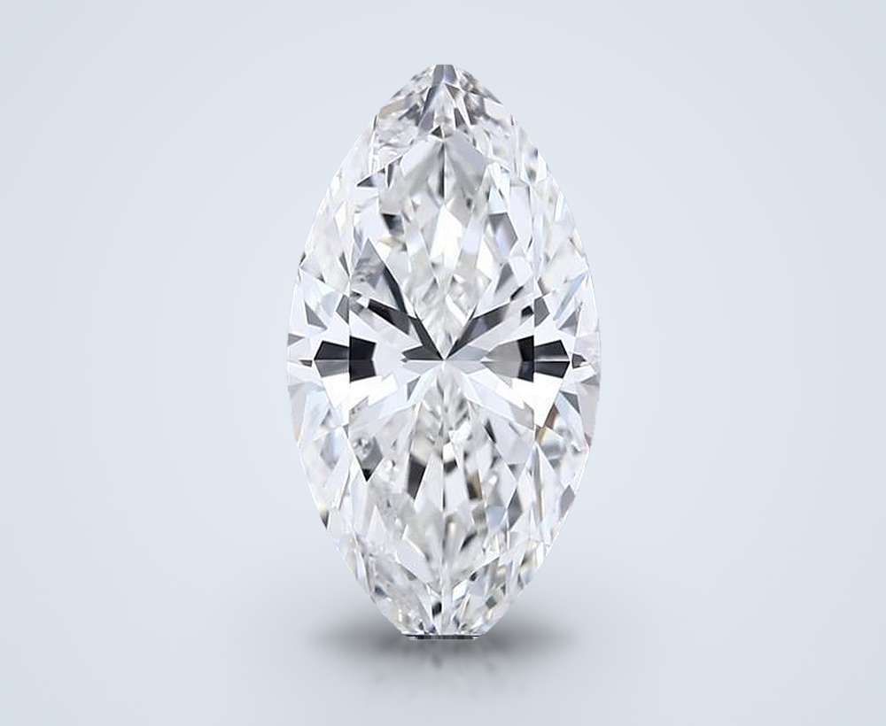 3.02 Carat Marquise Natural Diamond