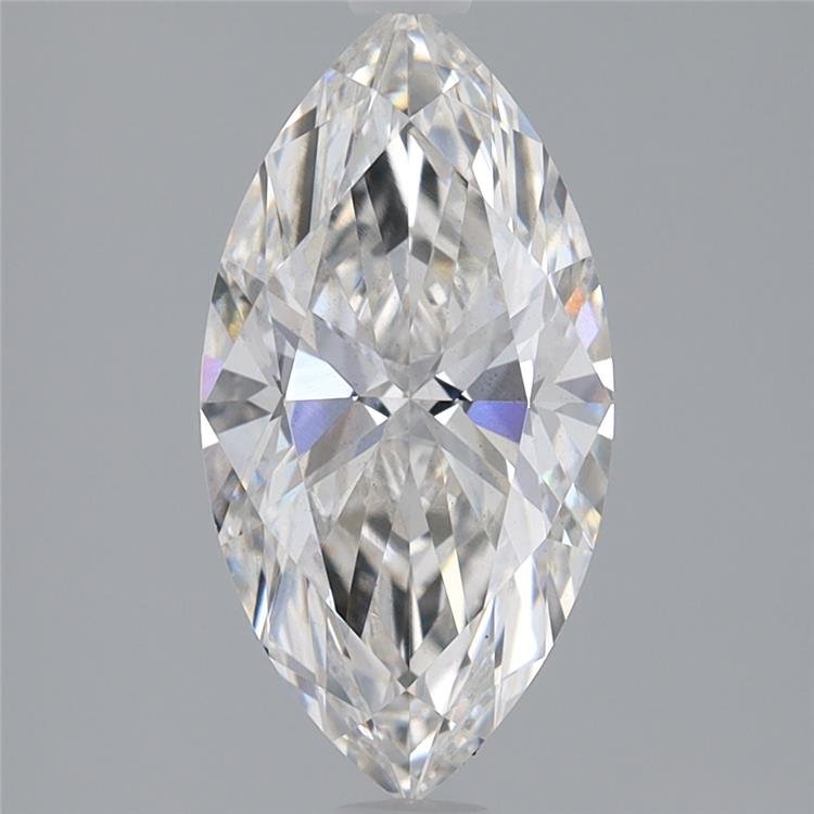 2.18ct F VS2 Rare Carat Ideal Cut Marquise Lab Grown Diamond