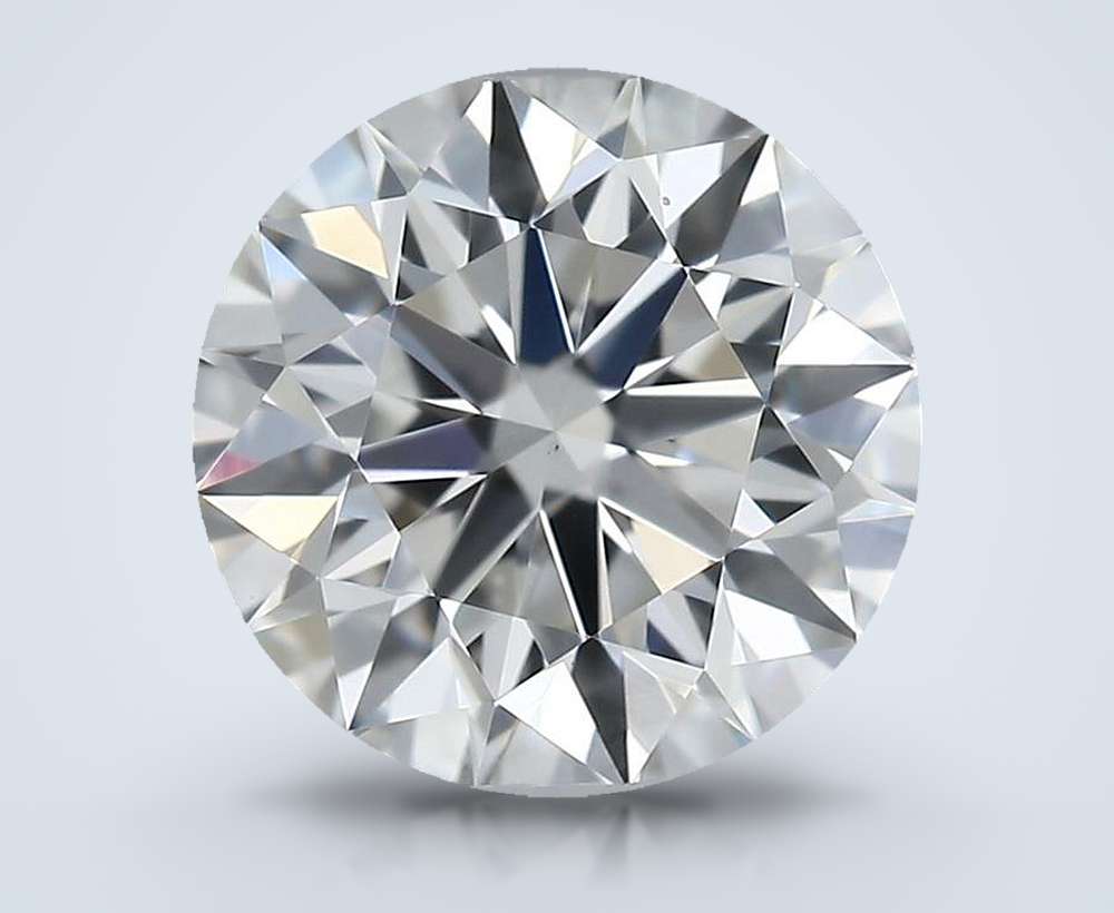0.42 Carat Round Natural Diamond
