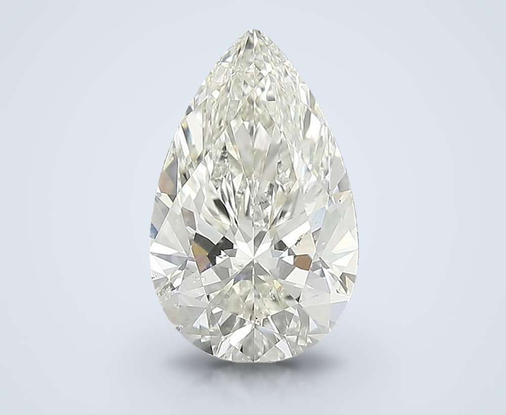2.07 Carat Pear Natural Diamond