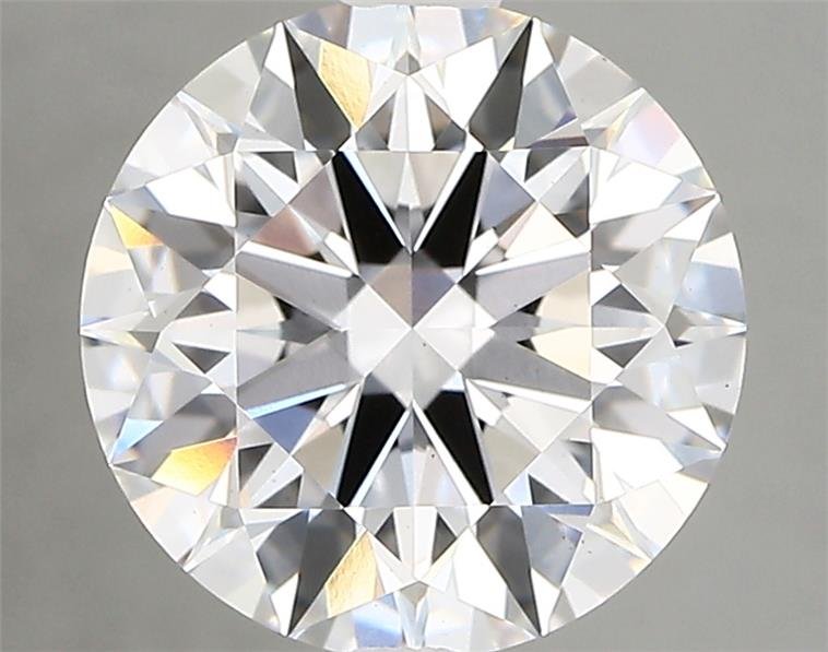 3.24ct D VS2 Rare Carat Ideal Cut Round Lab Grown Diamond