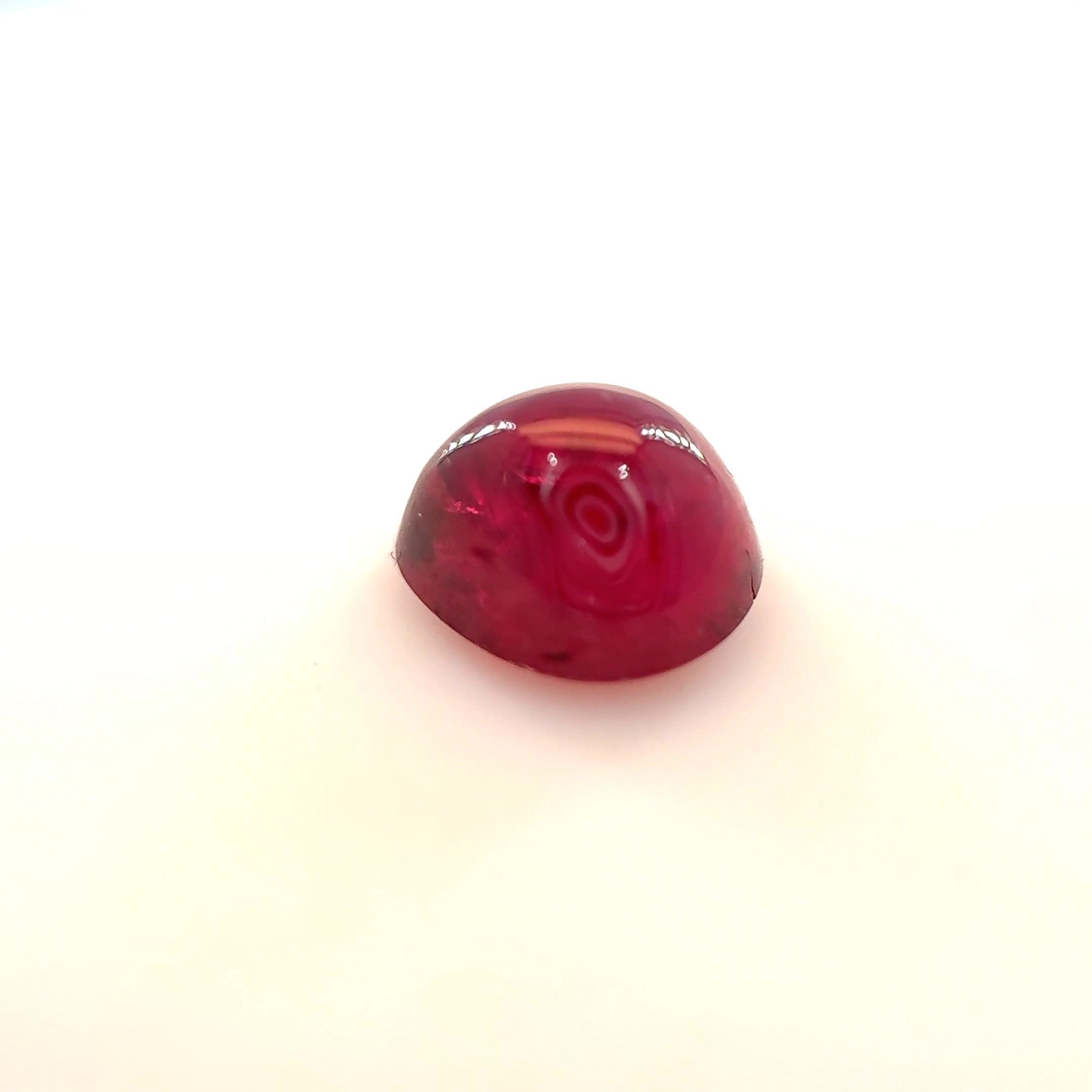 1.33 Carat Red Pear Ruby