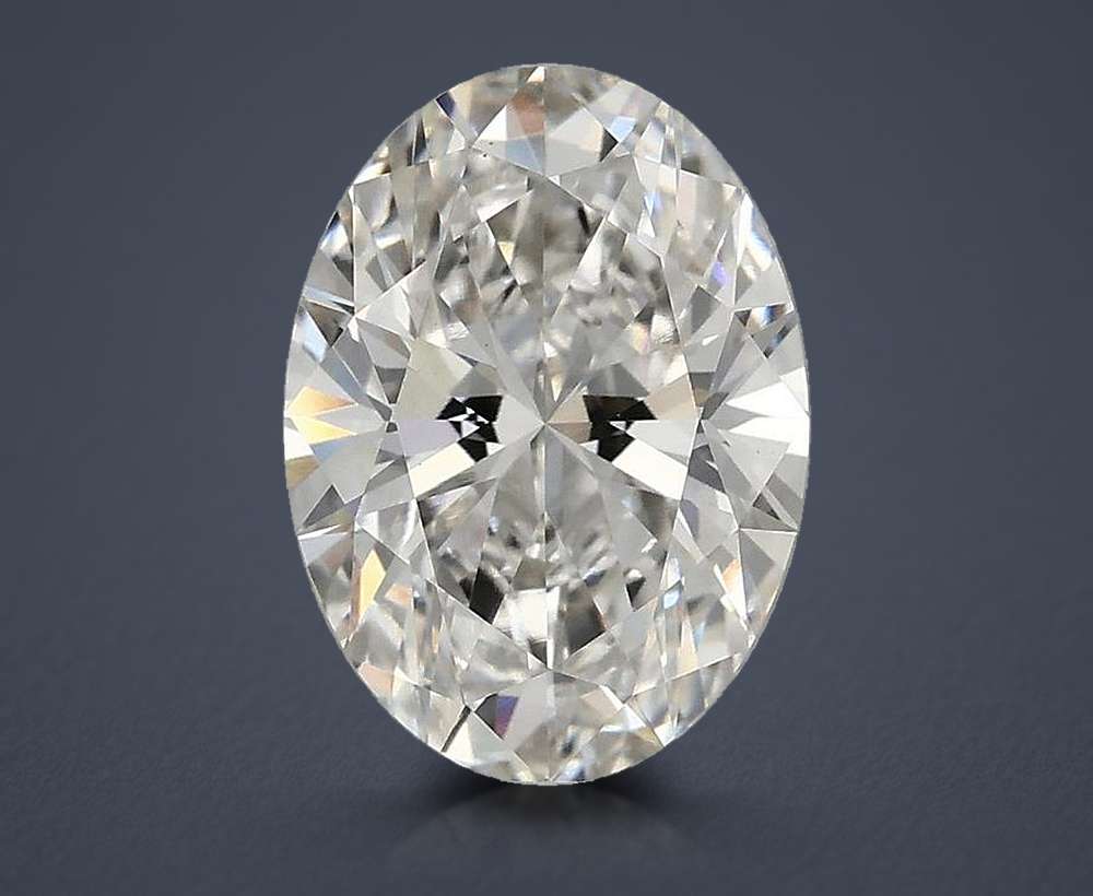 2.52 Carat Oval Lab Diamond