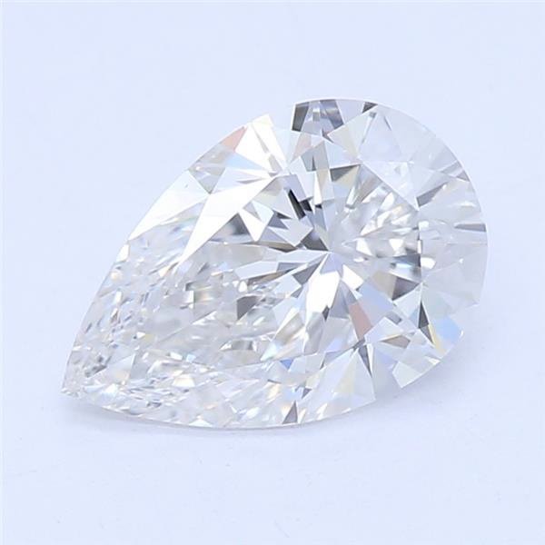 0.70ct F VVS2 Rare Carat Ideal Cut Pear Lab Grown Diamond