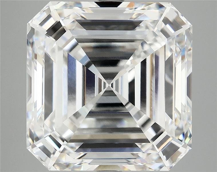 10.34ct F VVS2 Rare Carat Ideal Cut Asscher Lab Grown Diamond