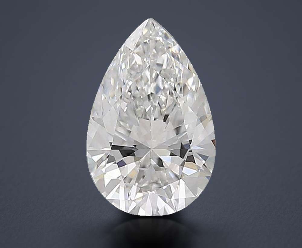5.07 Carat Pear Lab Diamond