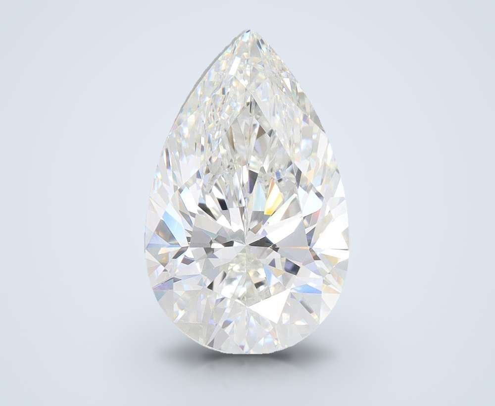 4.05 Carat Pear Lab Diamond
