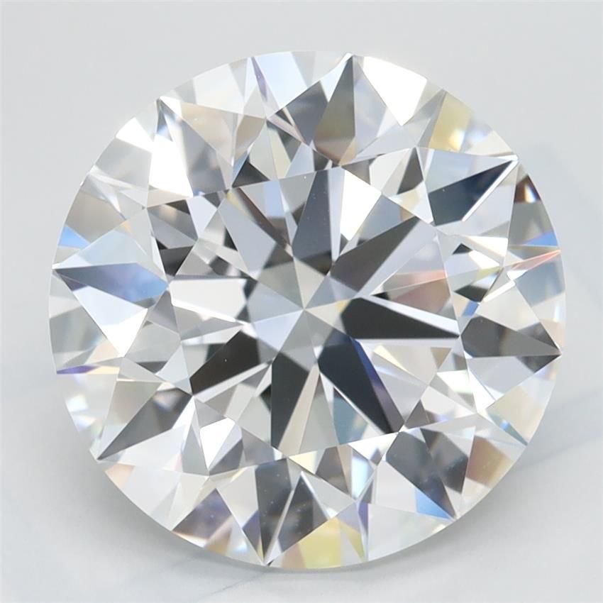 4.21ct D IF Rare Carat Ideal Cut Round Lab Grown Diamond