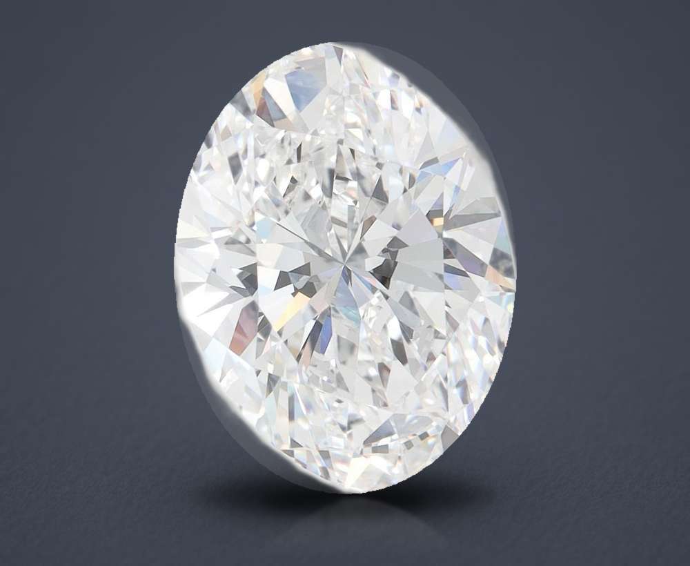 5.10 Carat Oval Lab Diamond
