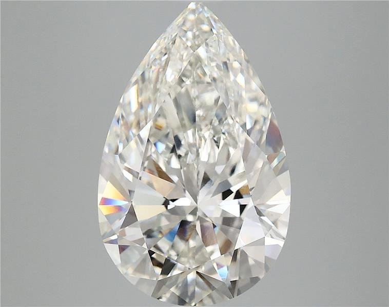 6.00 Carat Pear Lab Diamond