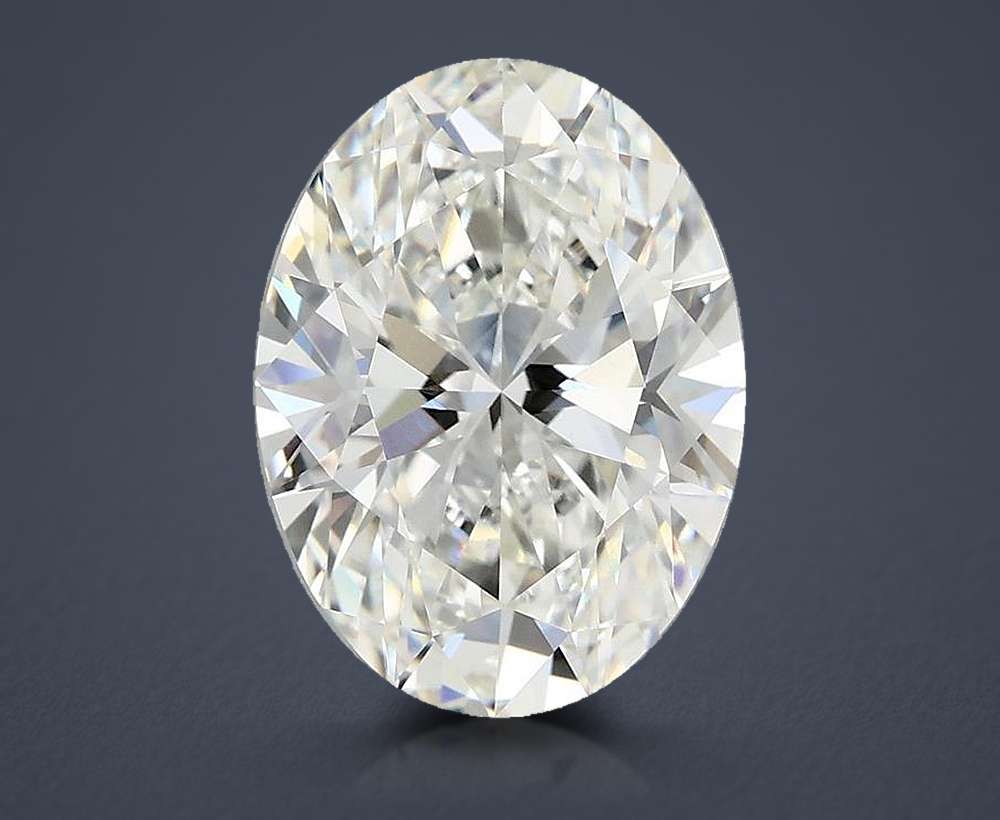 3.75 Carat Oval Lab Diamond