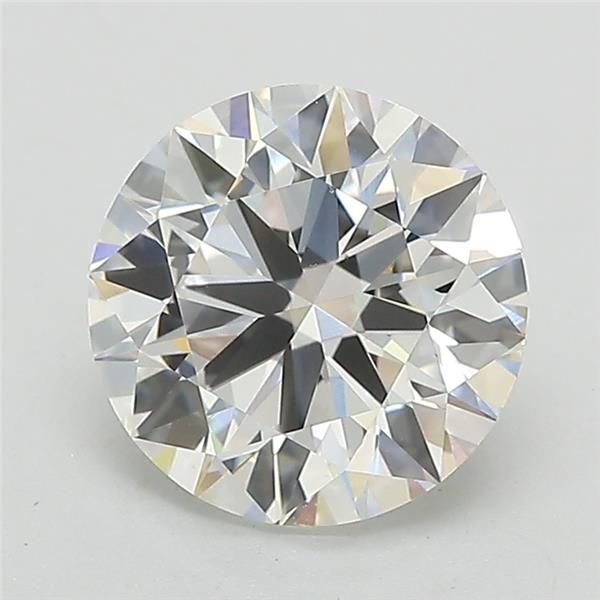 2.12ct E VS1 Rare Carat Ideal Cut Round Lab Grown Diamond