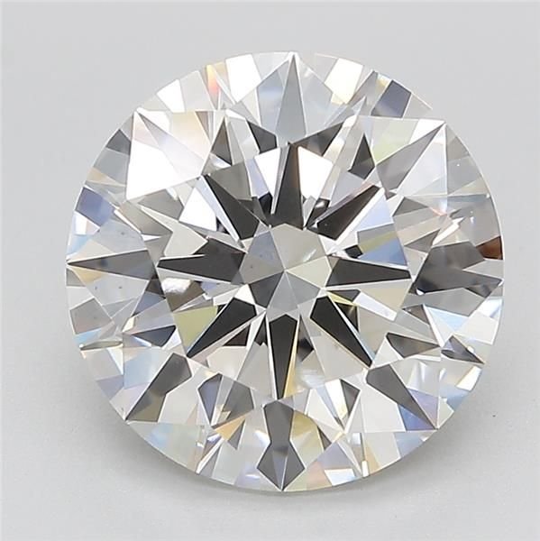 4.08ct G VS1 Rare Carat Ideal Cut Round Lab Grown Diamond