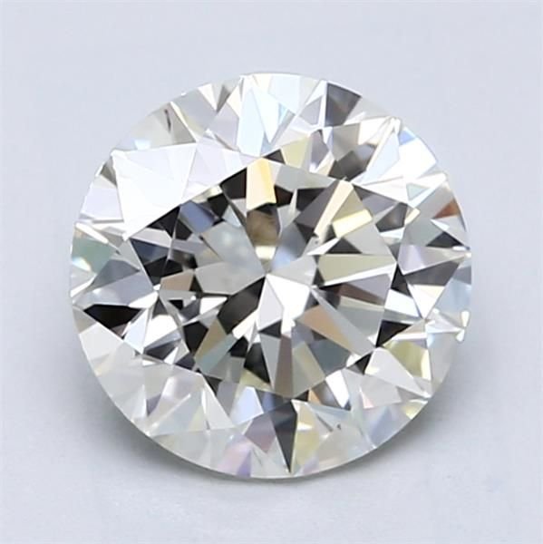 2.01ct I VVS2 Rare Carat Ideal Cut Round Diamond