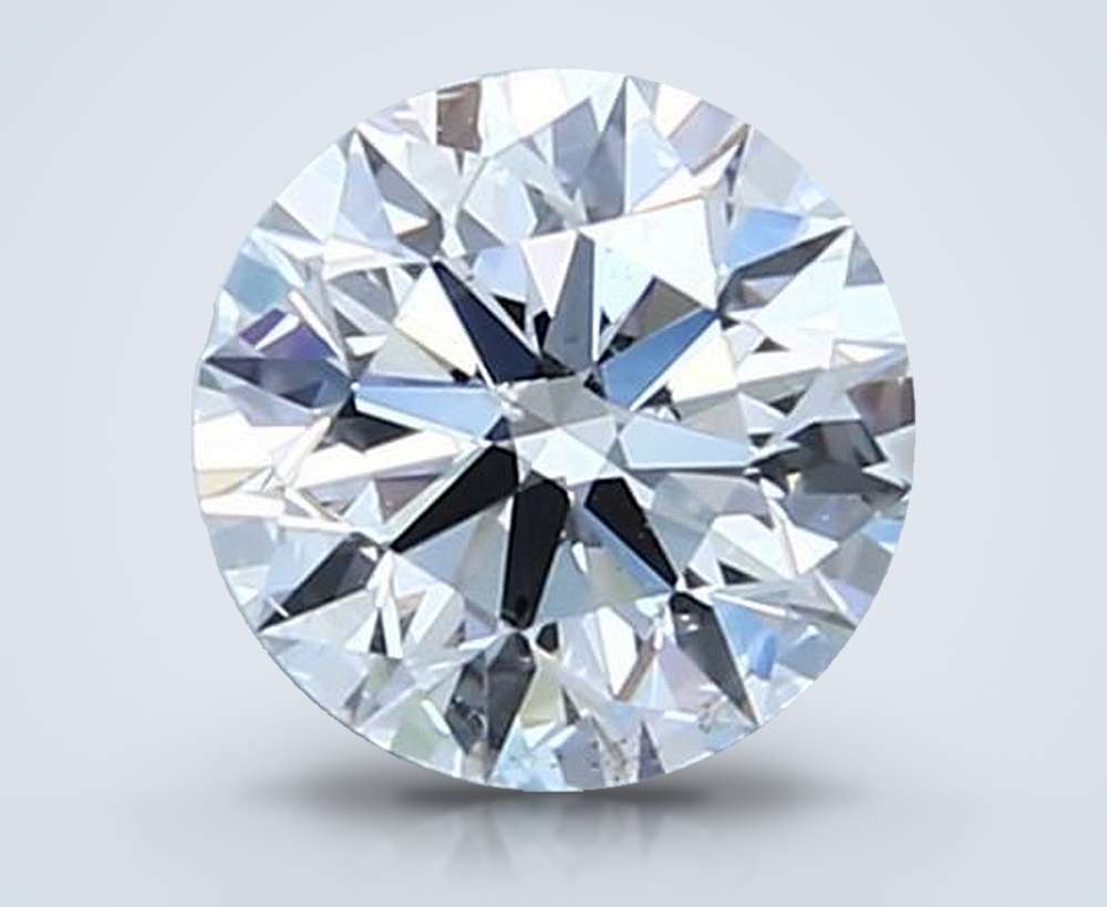 0.90 Carat Round Natural Diamond