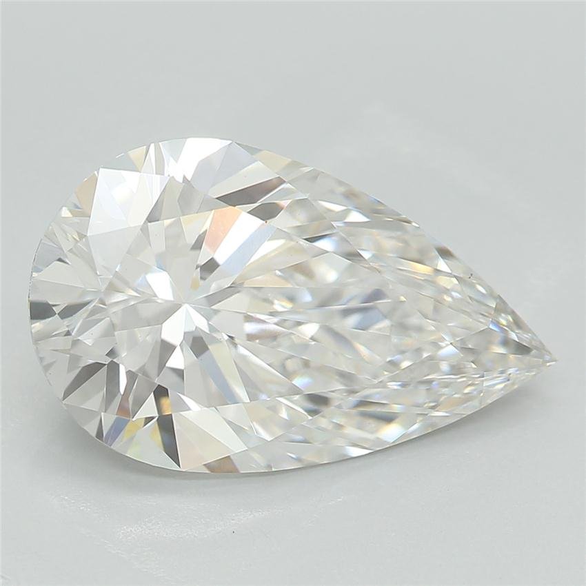2.59ct E VS1 Rare Carat Ideal Cut Pear Lab Grown Diamond