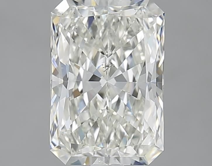 2.02ct J SI2 Rare Carat Ideal Cut Radiant Diamond