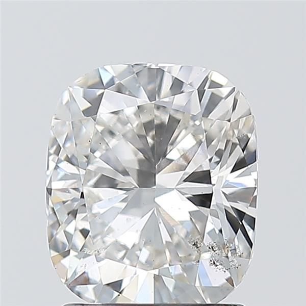 1.66ct H SI1 Rare Carat Ideal Cut Cushion Lab Grown Diamond