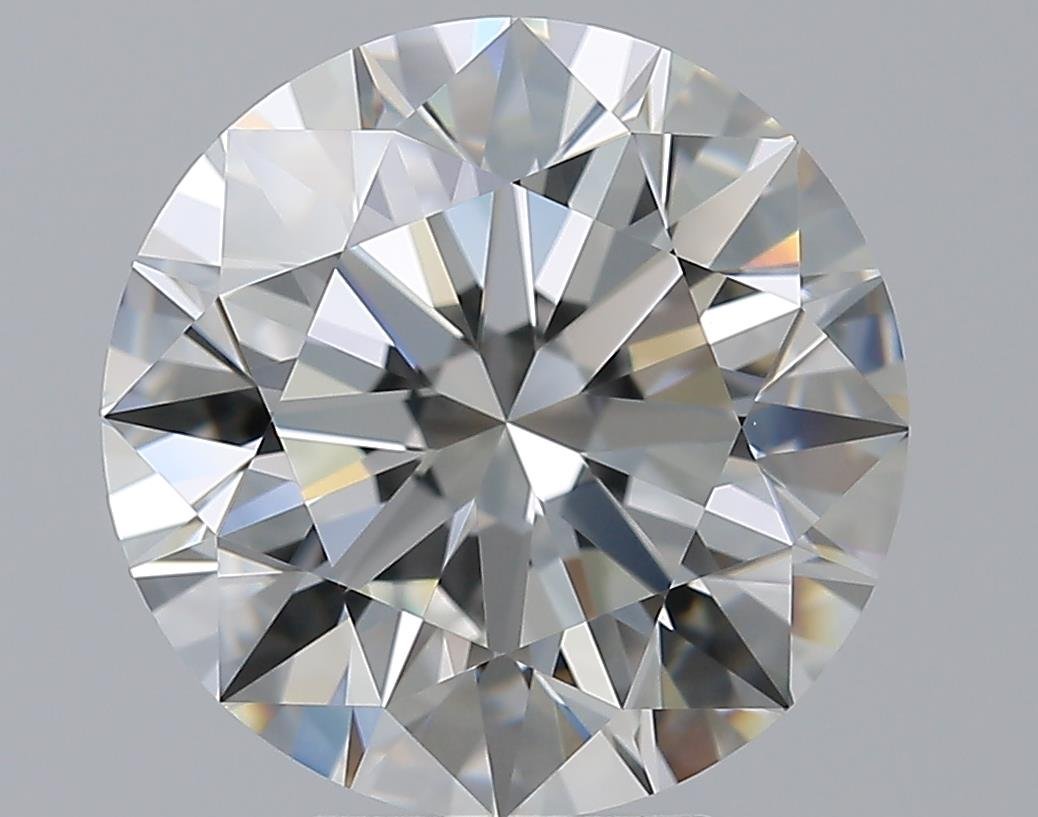 6.01ct I IF Rare Carat Ideal Cut Round Diamond