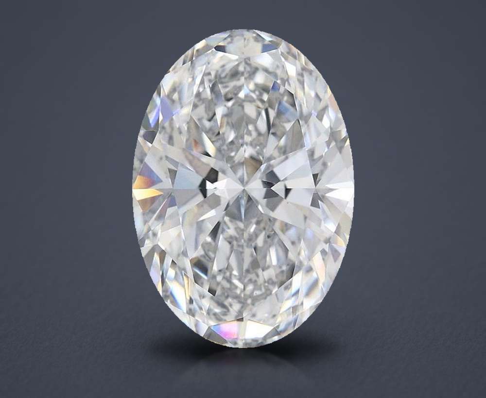 5.84 Carat Oval Lab Diamond