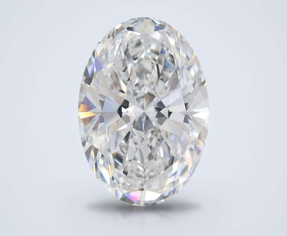 5.84 Carat Oval Lab Diamond