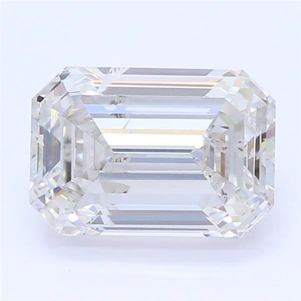 1.03ct G SI2 Rare Carat Ideal Cut Emerald Lab Grown Diamond