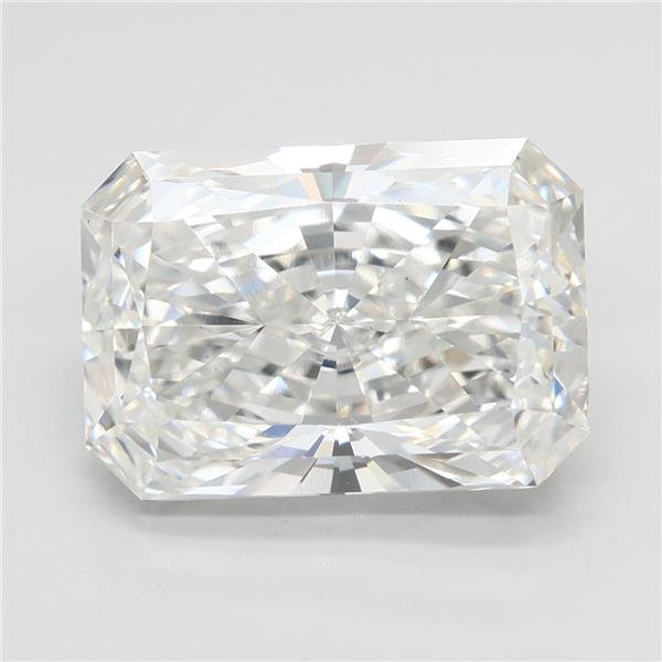5.03ct F VS1 Rare Carat Ideal Cut Radiant Lab Grown Diamond
