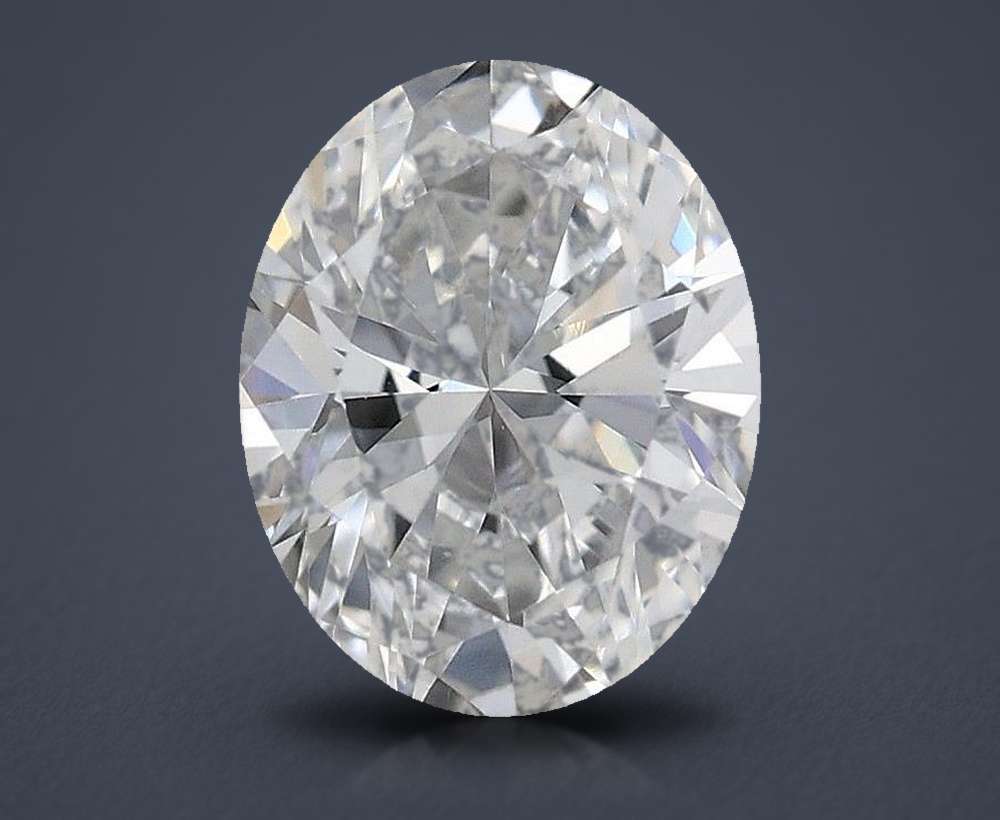 0.46 Carat Oval Lab Diamond