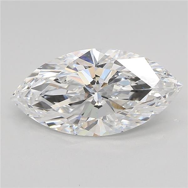 3.29ct E VS1 Rare Carat Ideal Cut Marquise Lab Grown Diamond