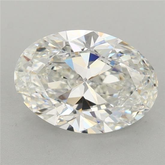 1.51ct E VVS2 Rare Carat Ideal Cut Oval Lab Grown Diamond