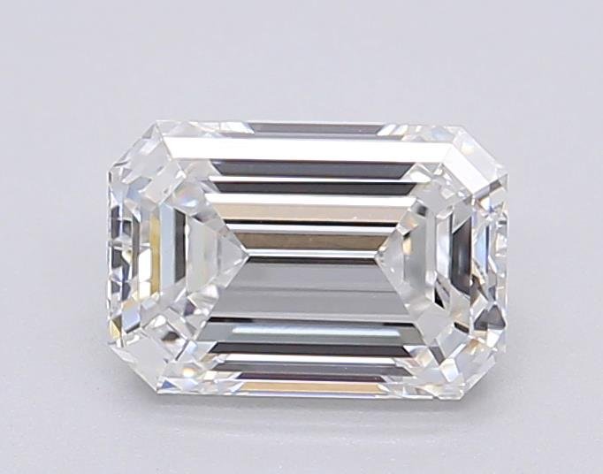 1.05ct E VVS2 Very Good Cut Emerald Lab Grown Diamond