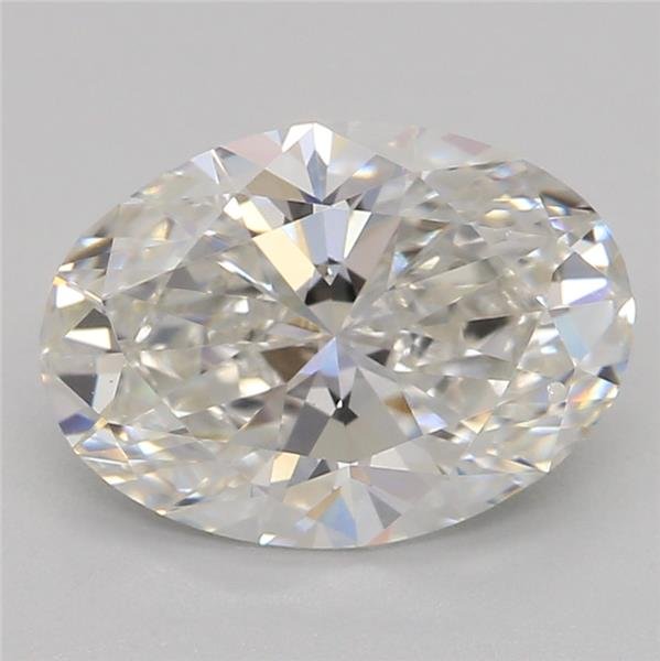 1.31ct F VVS2 Rare Carat Ideal Cut Oval Lab Grown Diamond