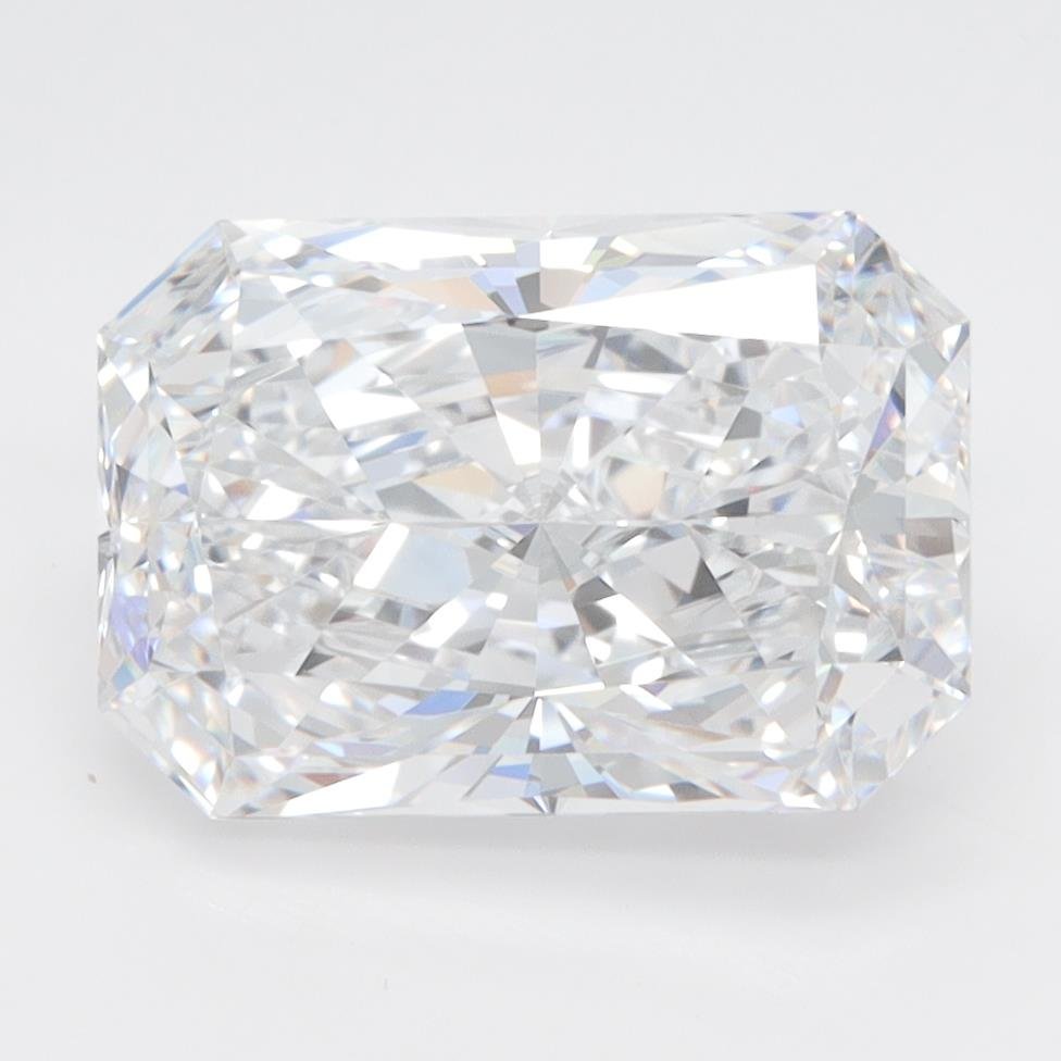 3.46ct D VVS2 Rare Carat Ideal Cut Radiant Lab Grown Diamond