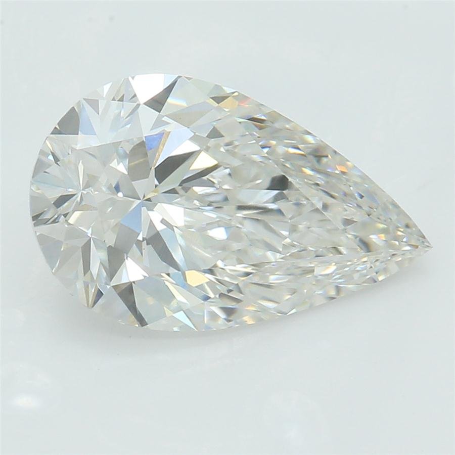 1.60ct G VVS2 Rare Carat Ideal Cut Pear Lab Grown Diamond