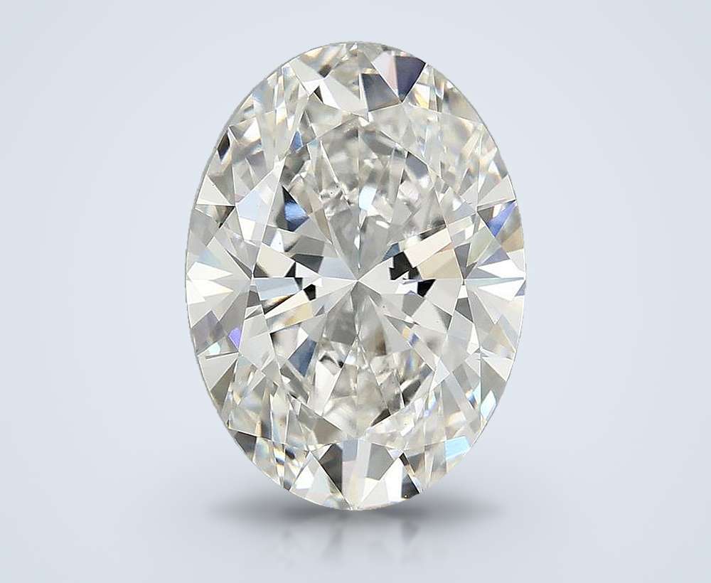 4.86 Carat Oval Lab Diamond